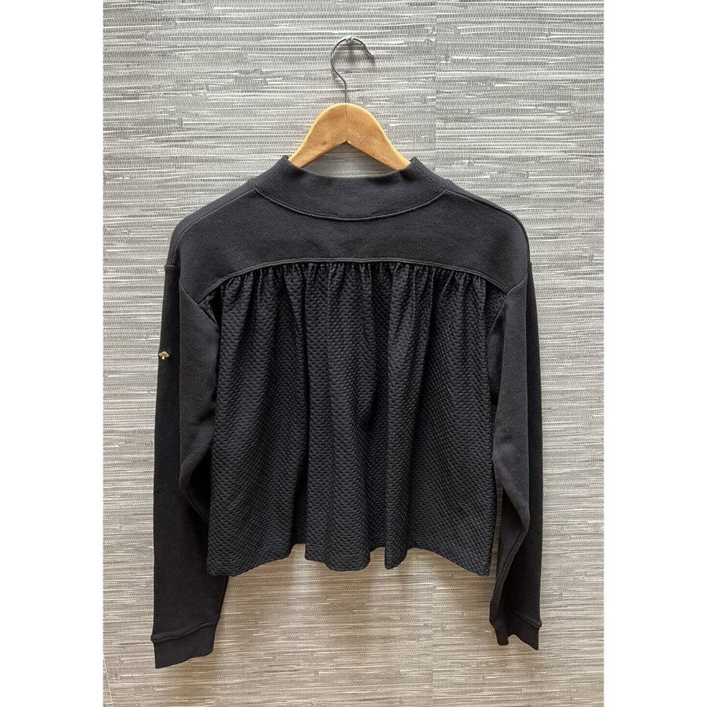 Kate Spade Black Flowy Sweater Pullover Sweatshirt Women Size Medium
